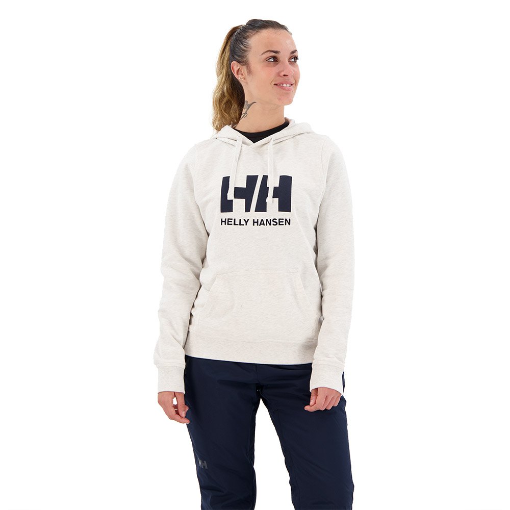 Helly Hansen Logo Sweatshirt Weiß L Frau von Helly Hansen