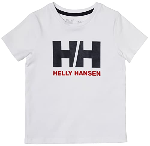 Helly Hansen Kinder Unisex HH Logo T-Shirt, 3, Weiß von Helly Hansen