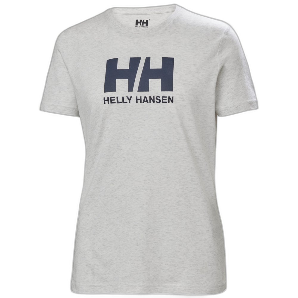 Helly Hansen Logo T-shirt Grau M Frau von Helly Hansen
