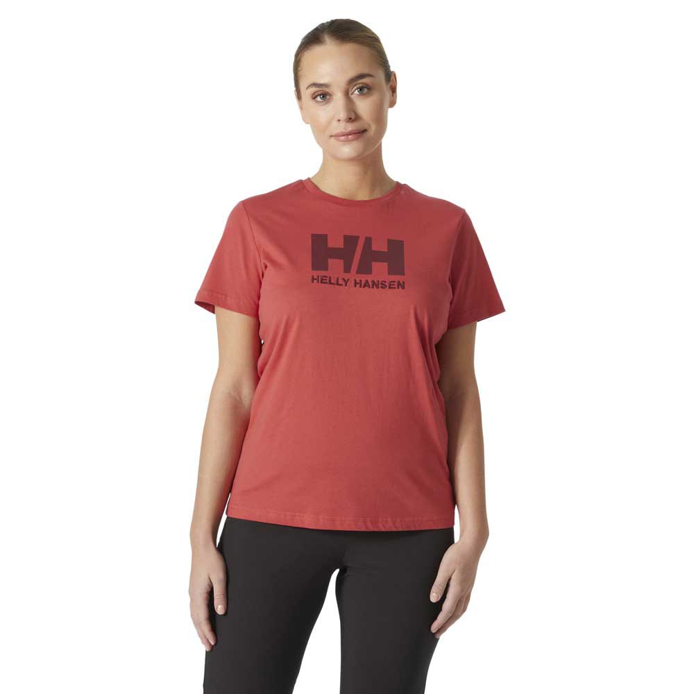 Helly Hansen Logo T-shirt Rot L Frau von Helly Hansen