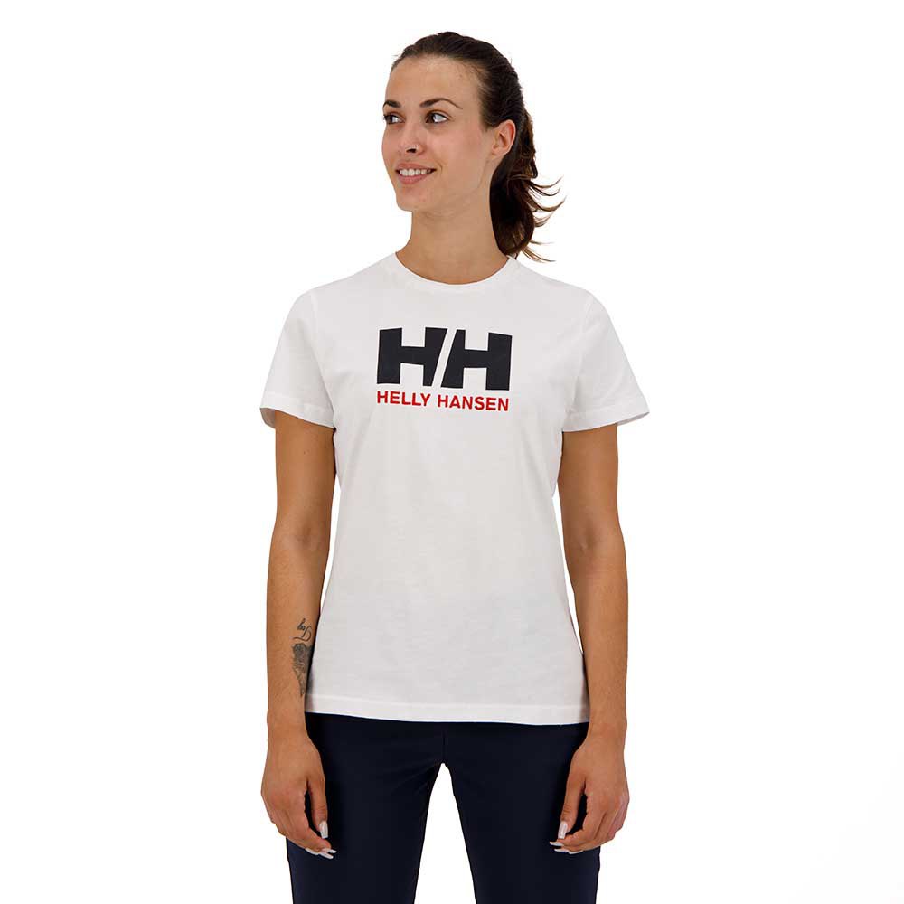Helly Hansen Logo T-shirt Weiß L Frau von Helly Hansen