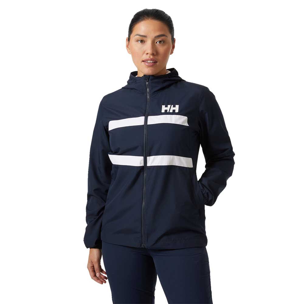 Helly Hansen Salt Stripe Windstopper Jacket Blau S Frau von Helly Hansen