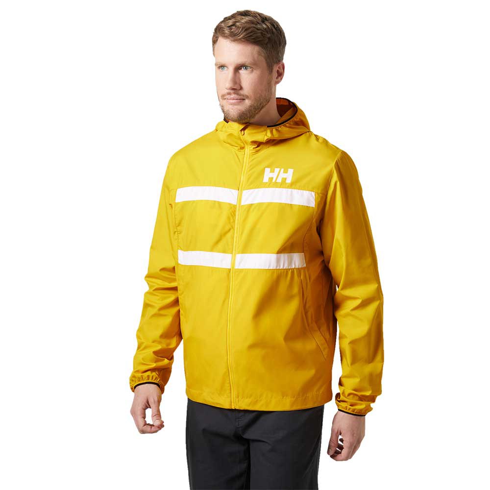 Helly Hansen Salt Striped Windstopper Jacket Gelb S Mann von Helly Hansen