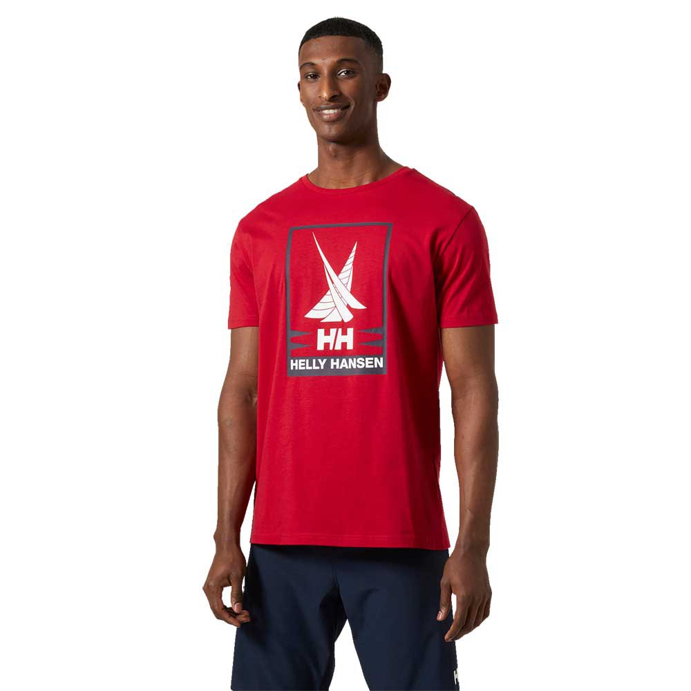 Helly Hansen Shoreline Short Sleeve T-shirt Rot L Mann von Helly Hansen
