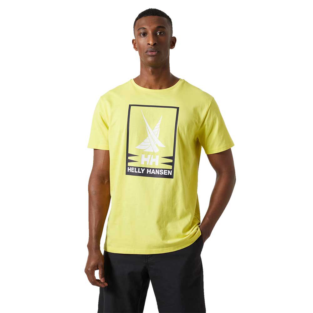 Helly Hansen Shoreline Short Sleeve T-shirt Gelb XL Mann von Helly Hansen