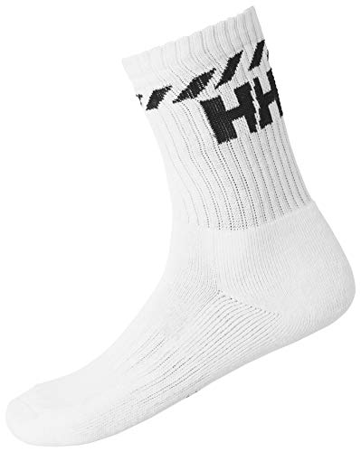 Unisex Helly Hansen Cotton Sport Sock 3Pk, Weiß, 36-38 von Helly Hansen
