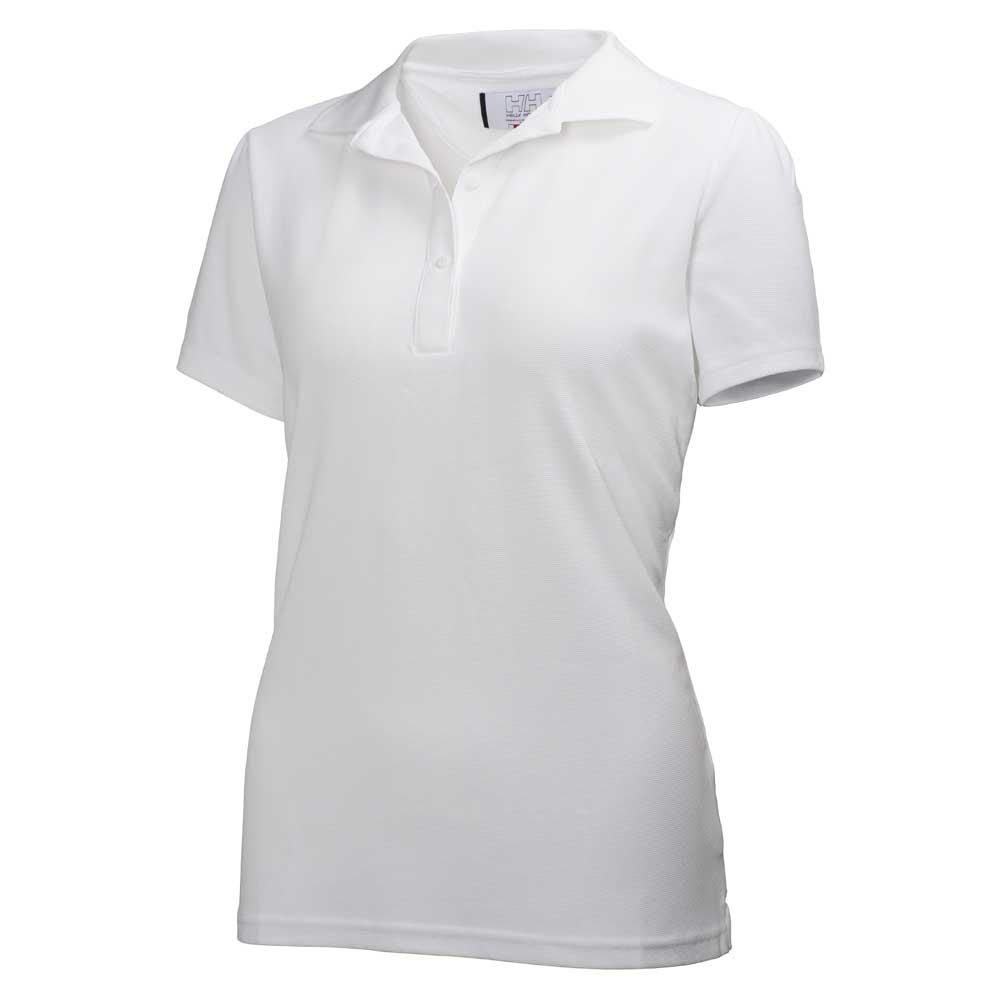Helly Hansen Tech Crew Short Sleeve Polo Shirt Weiß S Frau von Helly Hansen