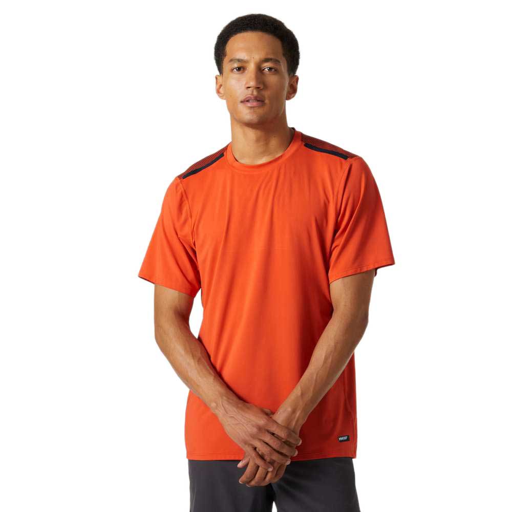 Helly Hansen Tech Trail Short Sleeve T-shirt Orange L Mann von Helly Hansen