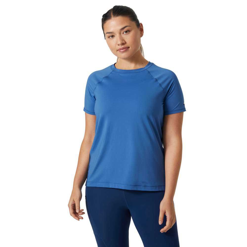 Helly Hansen Tech Trail Short Sleeve T-shirt Blau XS Frau von Helly Hansen