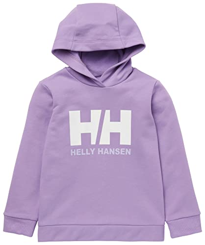 Helly Hansen Unisex Kid's HH Logo Hoodie, Purple, 6 von Helly Hansen