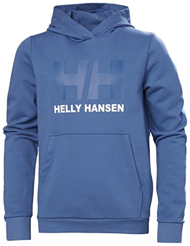 Helly Hansen Unisex Kinder Jr Hh Logo Hoodie 2.0 Hemd, azuritfarben, 128 von Helly Hansen