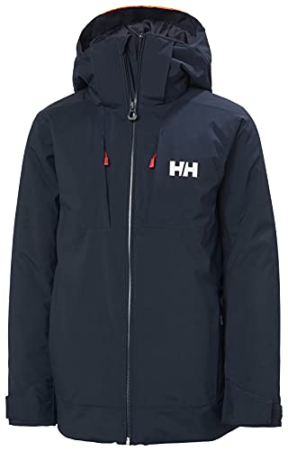 Junior Unisex Helly Hansen Jr Alpha Jacket, Marineblau, 8 von Helly Hansen