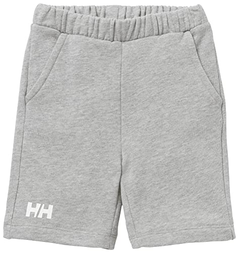 Helly Hansen Unisex Kinder K Hh Logo Shorts, 949 Grey Melange, 2 Years von Helly Hansen