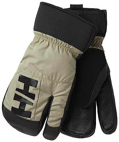 Helly-Hansen Unisex ULLR D 3 Fingers Handschuh, 720 Fallen Rock, Größe L von Helly-Hansen