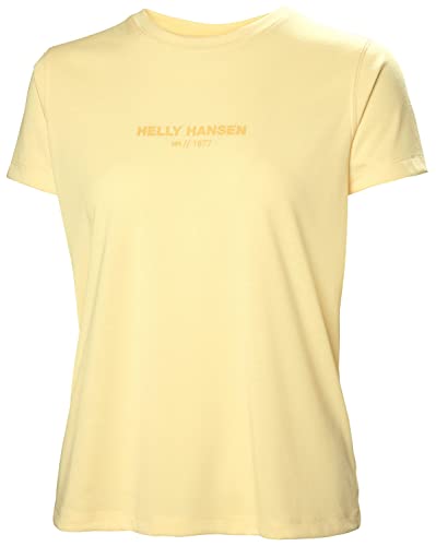 Helly Hansen W Allure T-Shirt Yellow Cream Womens XS von Helly Hansen