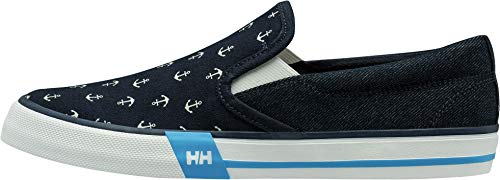 Helly Hansen W Copenhagen Slip-on, Damen Slip On Sneaker, Blau (Navy/Off White/Aqua Blue 597), 39.5 EU von Helly Hansen