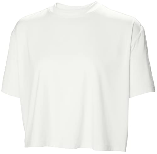 Helly Hansen W Ocean Cropped T-Shirt White Womens L von Helly Hansen