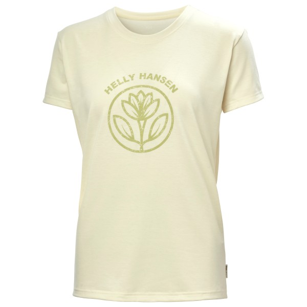 Helly Hansen - Women's Skog Recycled Graphic Tee - Funktionsshirt Gr XS beige von Helly Hansen