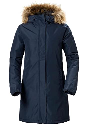 Helly Hansen Women's W Aden Winter Parka Jacket, Blau, M von Helly Hansen