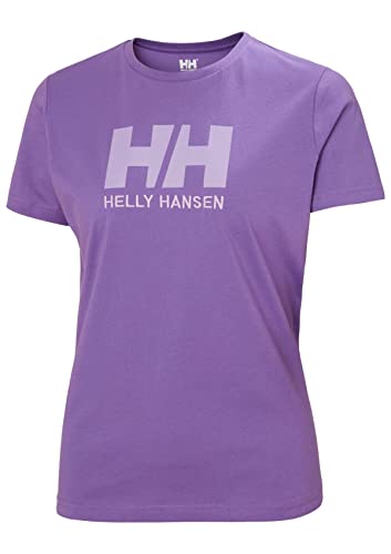 Damen Helly Hansen W HH Logo T-Shirt, Electric Purple, XL von Helly Hansen
