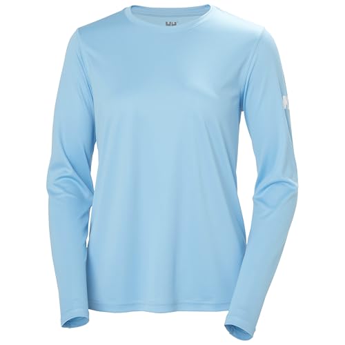 Helly Hansen Damen W Hh Tech Crew Ls 2.0 Undershirt, Aqua, M EU von Helly Hansen