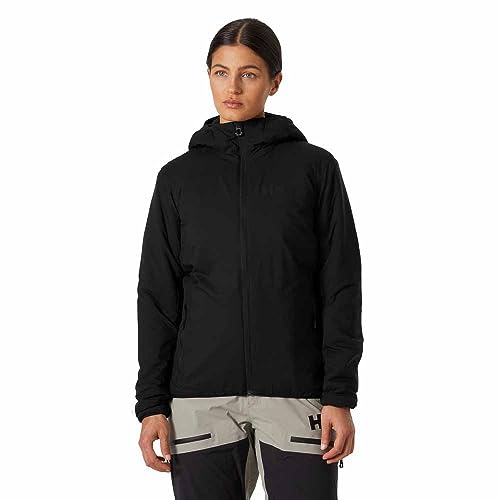 Damen Helly Hansen W Verglas Hooded Insulator, Schwarz, S von Helly Hansen