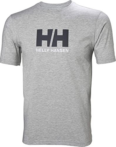 Herren Helly Hansen HH Logo T-Shirt, Grau-Melange, 2XL von Helly Hansen