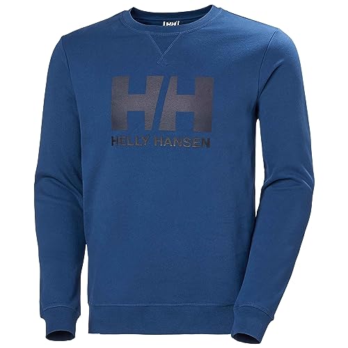 Herren Helly Hansen HH Logo Crew Sweat, Tief Fjord, L von Helly Hansen