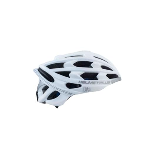 Helmet+ Cronos fahrradhelm, weiß, one Size von Helmet+