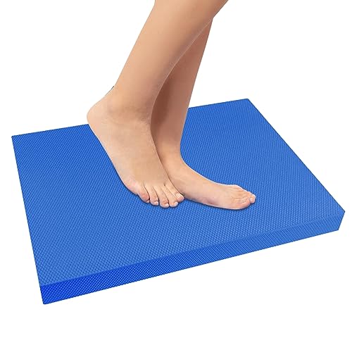 Übung Balance Pad, Dicke Schaumbalancekissen, Ant-Slip-Yoga-Knieschalter für Fitness-Training im Fitnessstudio (15,7 x 13 Zoll) von Hemore
