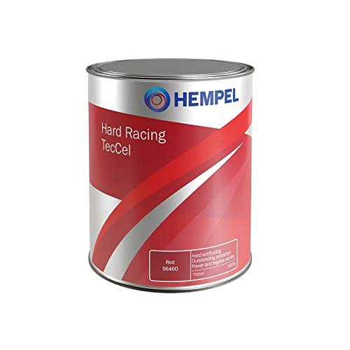 Hempel Antifouling Matrice Hard Racing Teccel 0,75 LT Farbe: Rot Verpackung: 0,75 l von Hempel