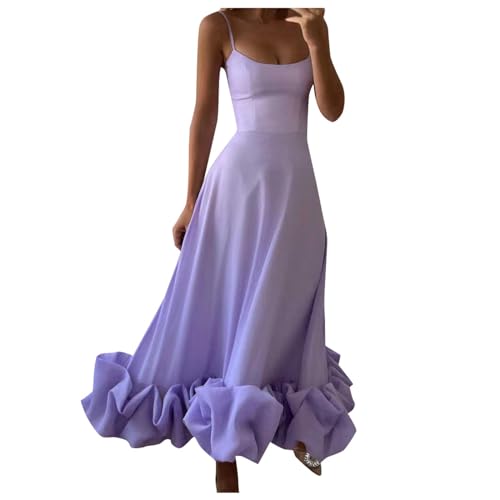 Henagehde Sommerkleid Damen, Trägerkleid Damen Lang Elegant, Spaghettiträger-Kleid Sommer Maxi Kleider Große Größen Boho Kleid Sexy Sommerkleider Leicht Strandkleid Luftig Maxi Dresses for Women Henagehde Sommerkleid Damen, Trägerkleid Damen Lang Elegant, Spaghettiträger-Kleid Sommer Maxi Kleider Große Größen Boho Kleid Sexy Sommerkleider Leicht Strandkleid Luftig Maxi Dresses for Women von Henagehde