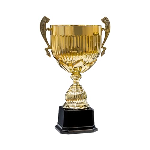 Henecka Henkel-Pokal Serie Dobrina, Gold, mit Wunschgravur, Größe 54 cm von Henecka