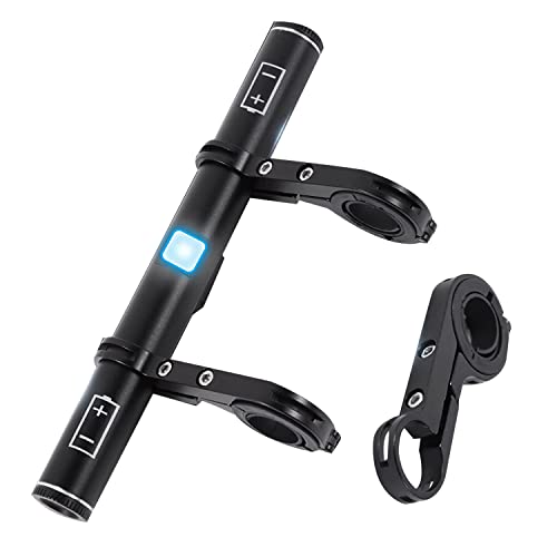Herklotzn Fahrrad Lenker Extender Fahrrad Lenker Verlängerung Halterung USB für Fahrrad Tacho Fahrrad Zubehör GPS von Herklotzn