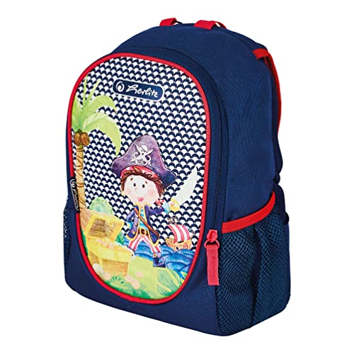 herlitz 50038107 Kindergartenrucksack Rookie, Pirate, 1 Stück von Herlitz