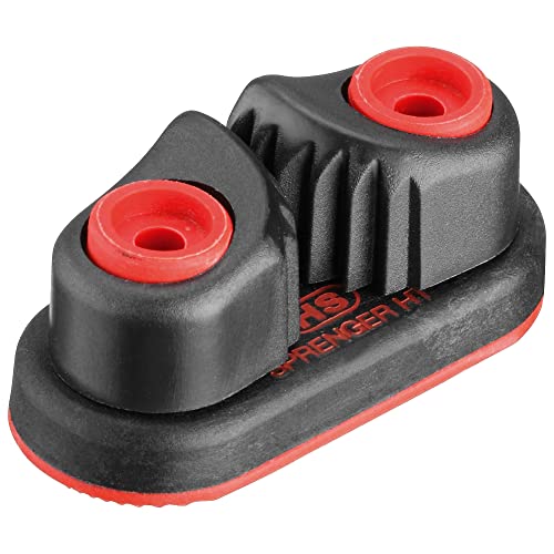 Sprenger Schotklemme mit Gleitlager | aus hochwertigem UV-beständigem Camlan® und rostfreien Edelstahl Federn | für Tauwerk mit 3 – 6 mm Durchmesser von Herm Sprenger