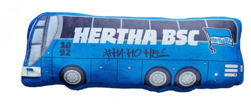 Hertha BSC Berlin Kissen - Mannschaftsbus - Plüschkissen HBSCB von Hertha BSC
