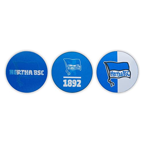 Hertha BSC Berlin Magnet 3er-Set mit Wechseleffekt Kühlschrankmagnet Lentikular Wackelbild von Hertha BSC