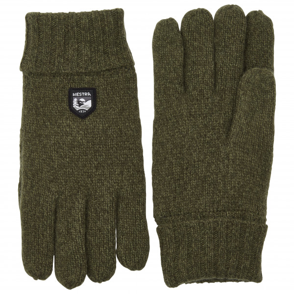 Hestra - Basic Wool Glove - Handschuhe Gr 10 oliv von Hestra