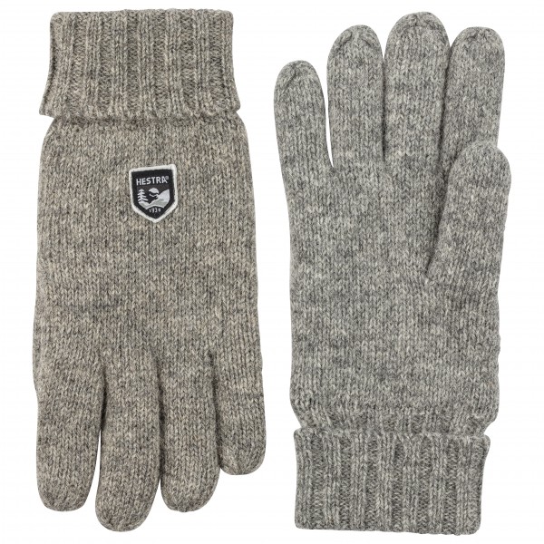 Hestra - Basic Wool Glove - Handschuhe Gr 9 grau von Hestra