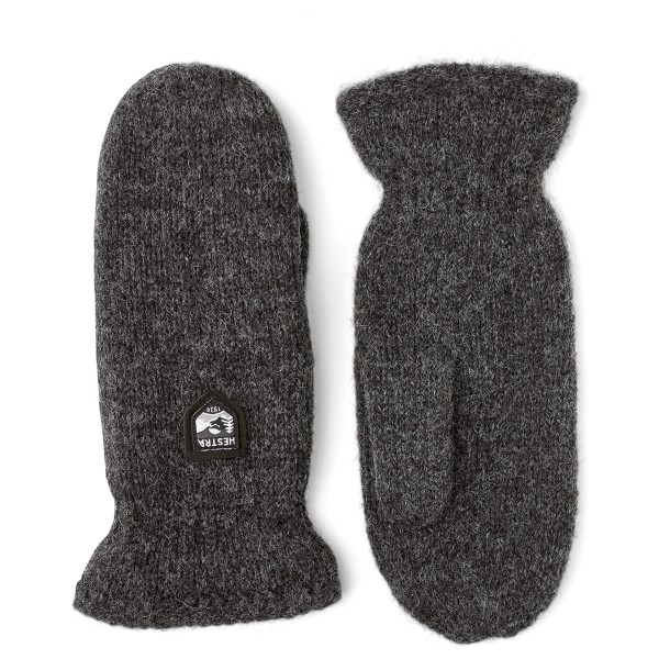 Hestra - Basic Wool Mitt - Handschuhe Gr 6 grau von Hestra