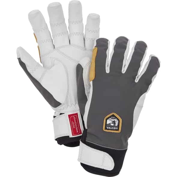 Hestra Ergo Grip Active Windstopper Gloves ALPINE (Grau 10) Alpinhandschuhe von Hestra