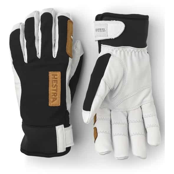 Hestra Ergo Grip Active Wool Terry Windstopper Gloves ALPINE (Schwarz 9) Skibekleidung von Hestra