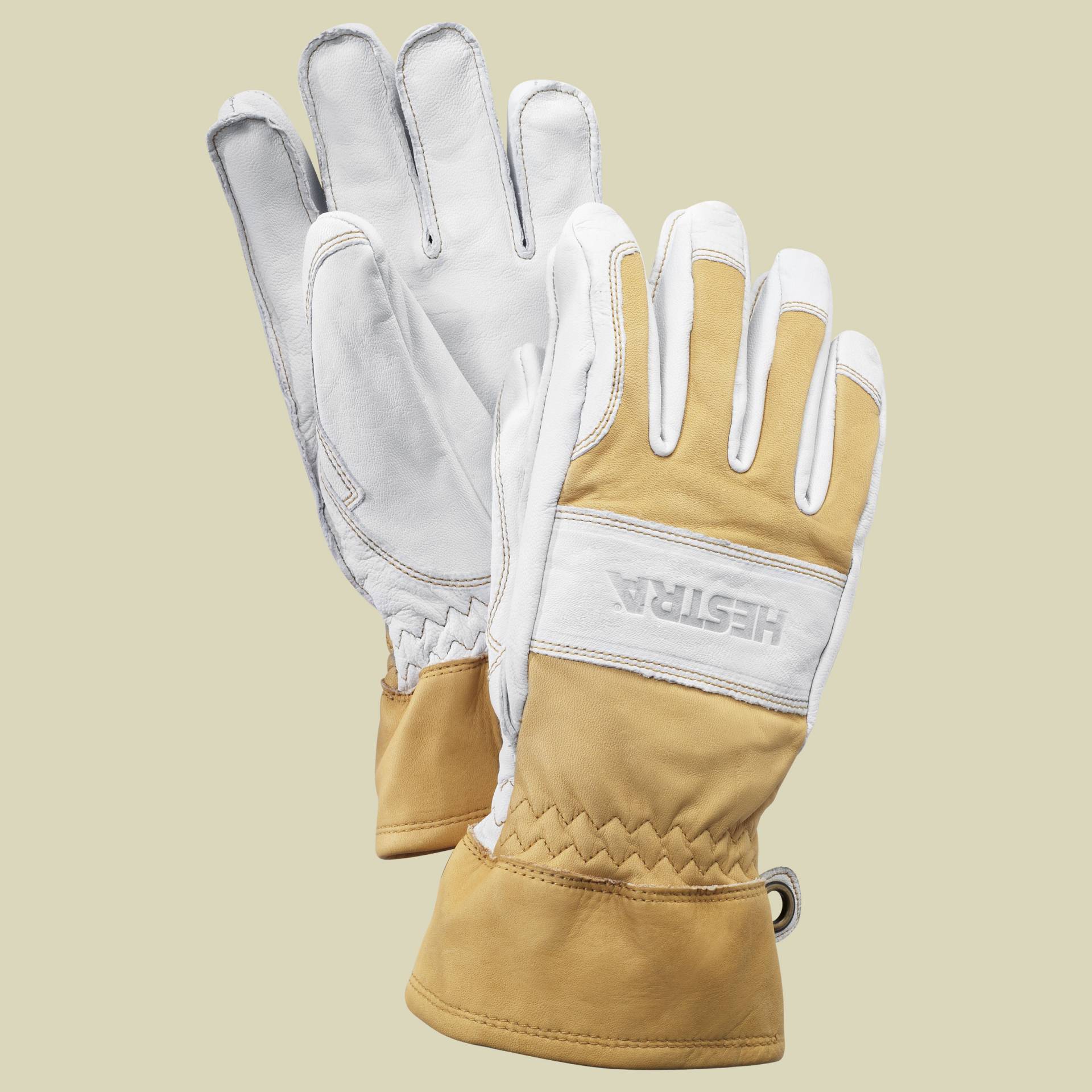 Fält Guide Glove Größe 7 Farbe natural yellow/offwhite von Hestra