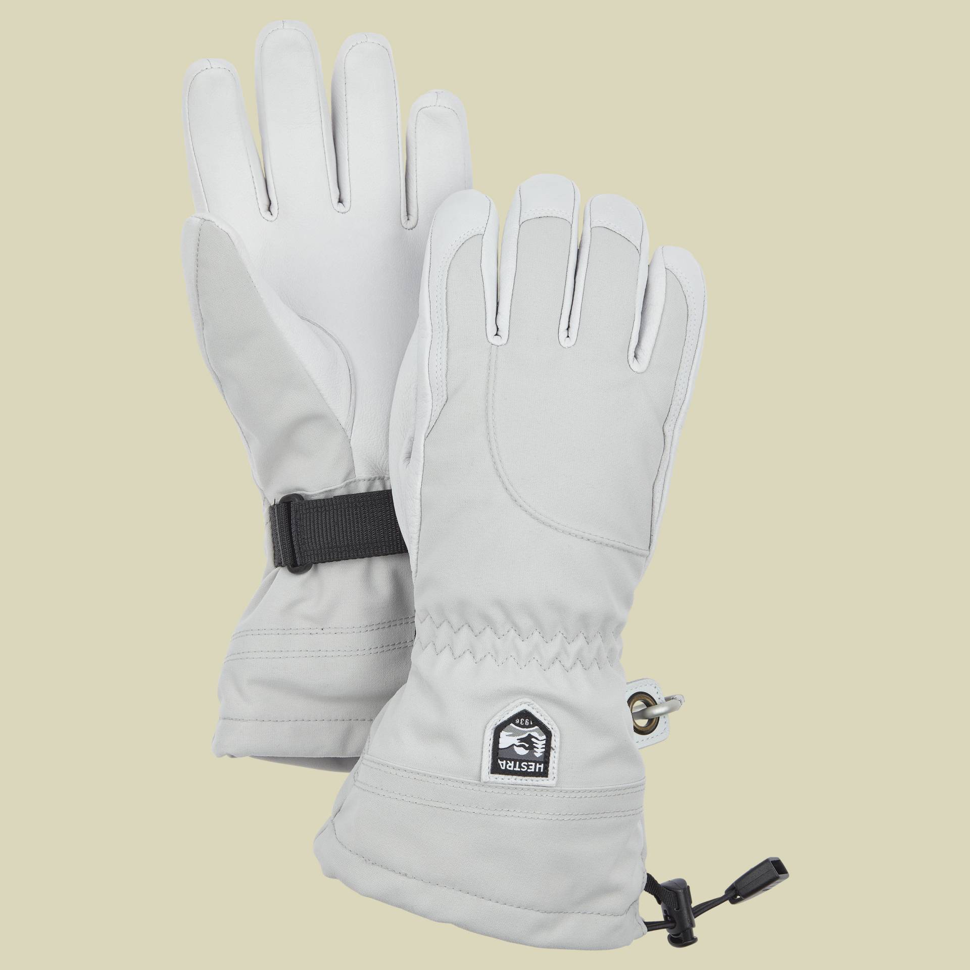 Heli Ski Female Größe 8 Farbe pale grey/offwhite von Hestra