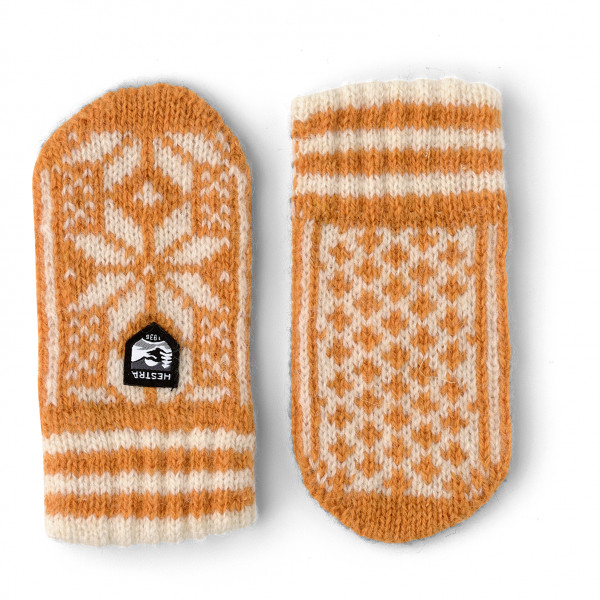 Hestra - Kid's Nordic Mitt - Handschuhe Gr 0 orange/beige von Hestra