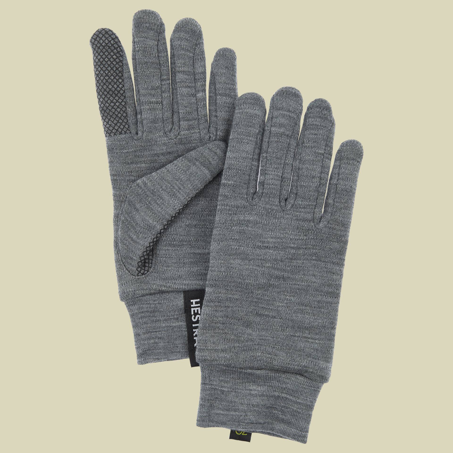Merino Touch Point Größe 11 Farbe grey von Hestra