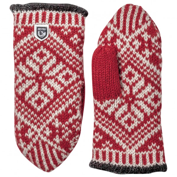 Hestra - Nordic Wool Mitt - Handschuhe Gr 9 rot von Hestra