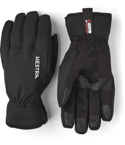 Hestra Wasserdicht CZone Kontakt Outdoor kaltem Wetter Handschuh, Unisex, schwarz von Hestra