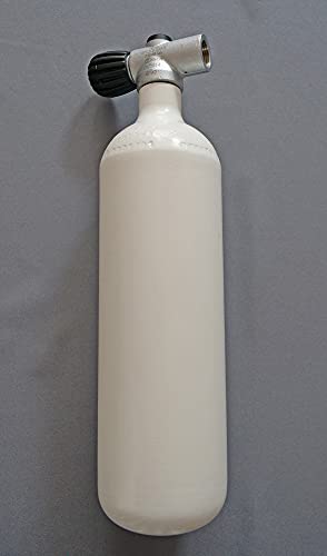 High Tech Diving Tauchflasche 2 Liter 300bar komplett mit Ventil Flaschenhalsgewinde M25x2mm von High Tech Diving